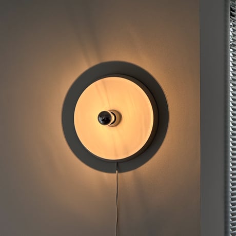 light-03362　UFO ホワイト ウォールランプ 35cm