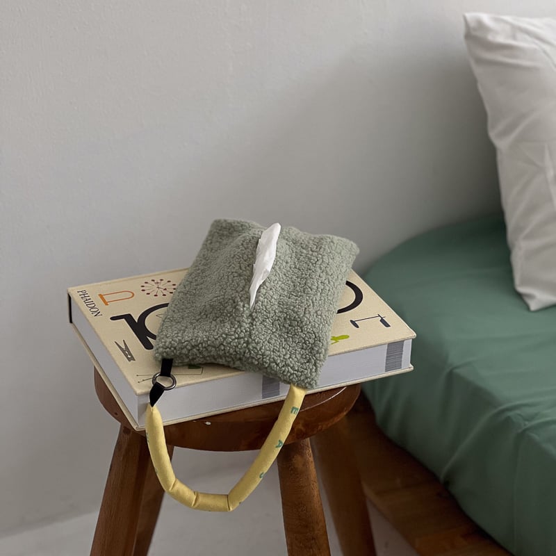 tissuebox-03062 ハンドル付き カラーボア ティッシュケース | ART OF