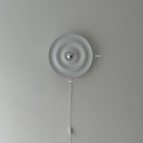 light-03374　Ripple ホワイト ウォールランプ 40cm