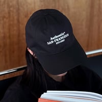 cap-03002　SAN-FRANCISCO 刺繍キャップ