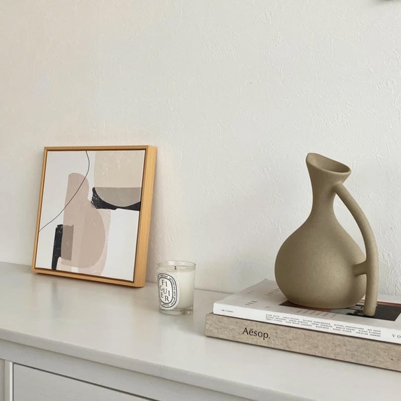 poster-03010 Rougir アートポスター フレーム付き 30×30cm |