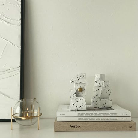 bookend-03001　asymmetry ブックエンド 左右ペアセット