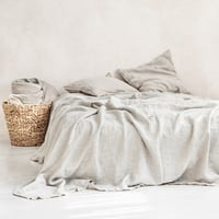 予約販売7月下旬～8月上旬頃発送予定　blanket-03032　ピュアリネン フラットシーツ 245cm×200cm マルチカバー