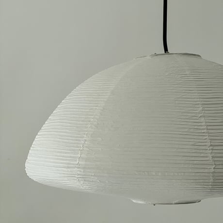 light-03304　Semicircle Rice Paper Shade 和紙 ペンダントライト
