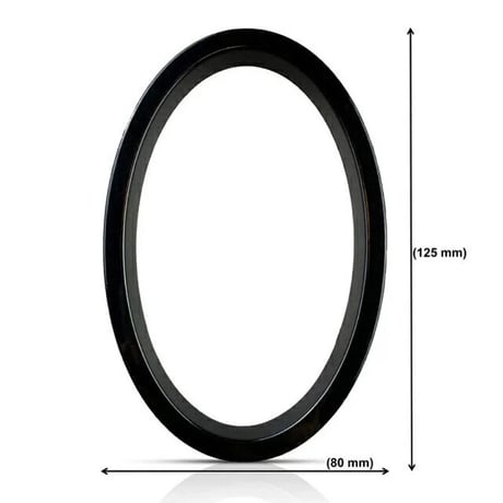 sign-03004　12,5cm ブラック スタッド付き 浮かし仕様 ハウスナンバー 数字