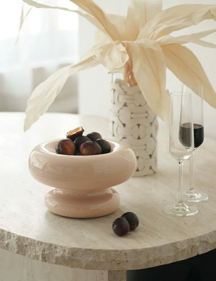 compote-03011 チャビー セラミック コンポート プレート | ART OF BLACK