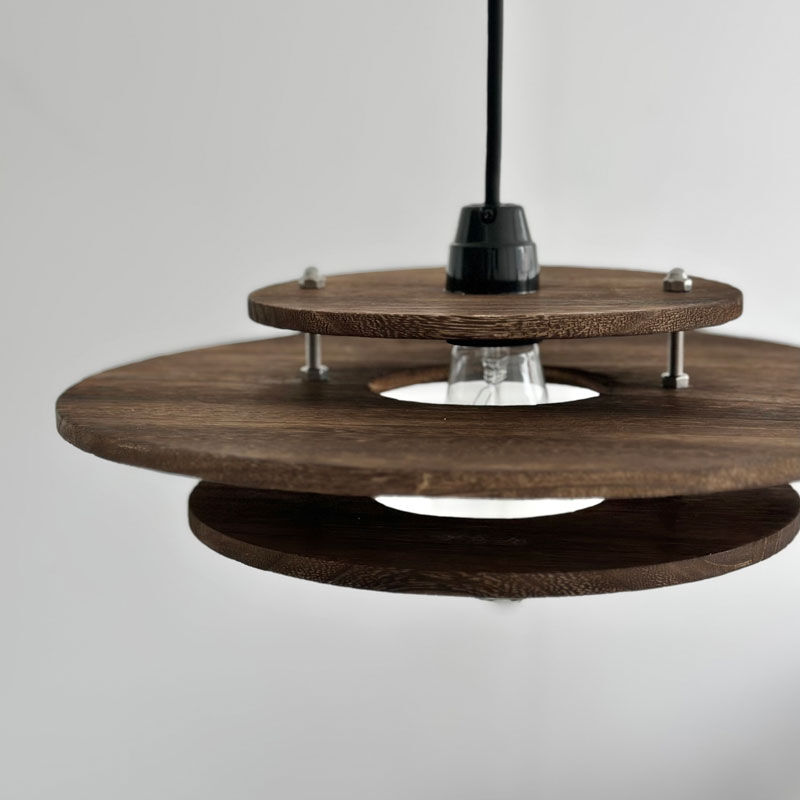 アイアン　照明　シェードランプ　編み込み　ウッド　モダン　50S アイアン 照明 シェードランプ 編み込み ウッド モダン 50S