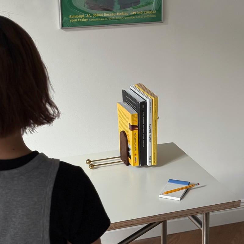magazinerack-03043 古いブックスタンド アーチデザイン ブックスタンド コンビネーション 本棚・本収納