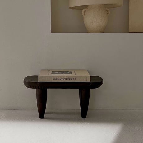 予約販売7月下旬～8月上旬頃発送予定　stool-03018　SENUFO STOOL 木彫りアフリカンスツール