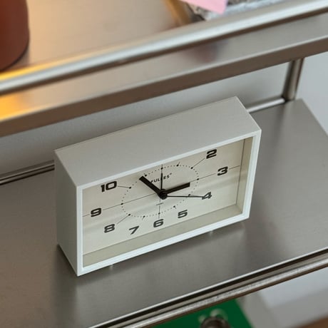 clock-03080　カラー アラーム テーブルクロック 目覚まし時計 静音