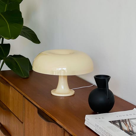 light-03245　USB マッシュルーム レトロ テーブルランプ LED