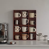 予約販10月中旬～10月下旬頃発送予定　wallrack-03049　天然木 カップシェルフ 52×40cm