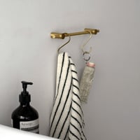 wall-03059　真鍮ブラス ハンガーバー 26.5cm