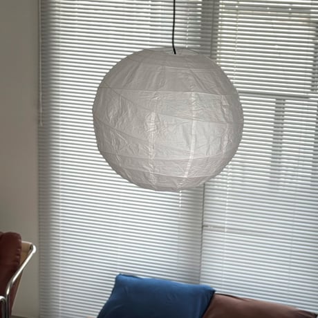 light-03391　ホワイト Spiral Rice Paper Shade 60cm 和紙 ペンダントライト