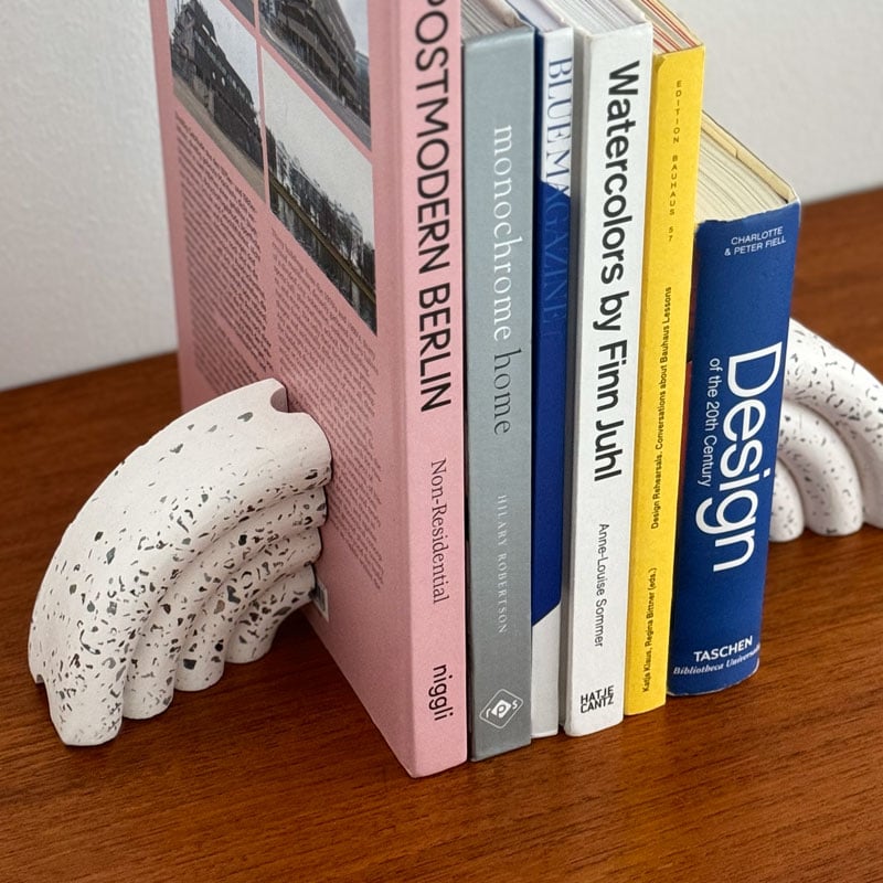 interior-03212 テラゾー ブックエンド rainbow 1個売り | ART O