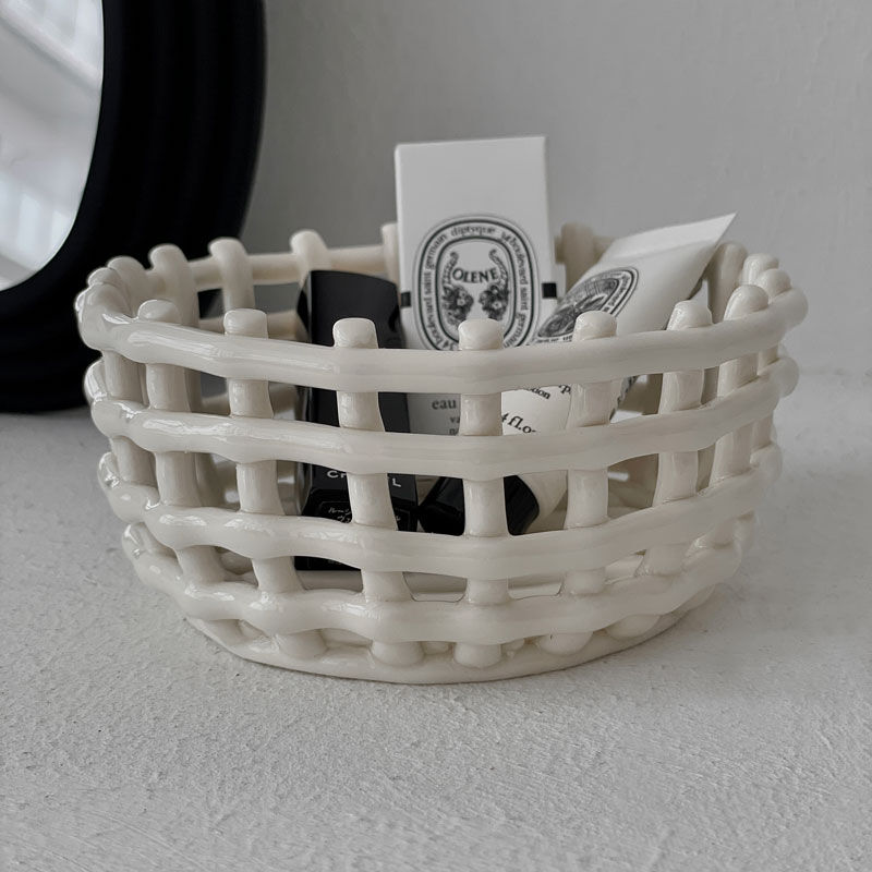 予約販売4月中旬～4月下旬頃発送予定 basket-03075 セラミック