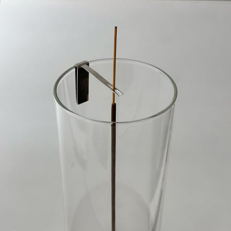 incenseholder-03060　fork 真鍮 グラスインセンスホルダー