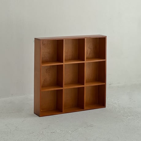 wallrack-03050　天然木 カップシェルフ 50×50cm