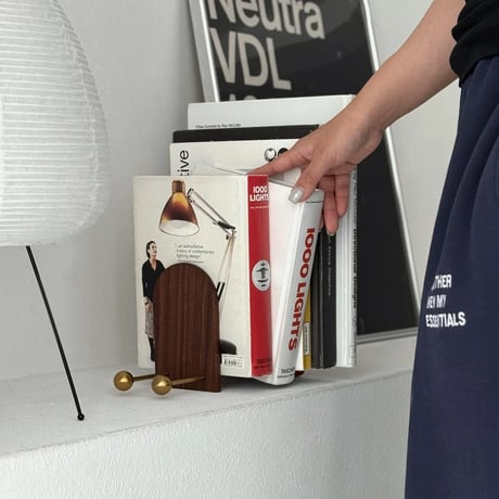 magazinerack-03043　アーチデザイン コンビネーション ブックスタンド