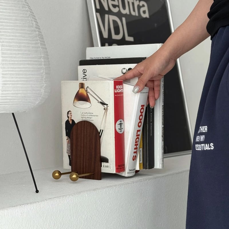 magazinerack-03043 アーチデザイン コンビネーション ブックスタンド