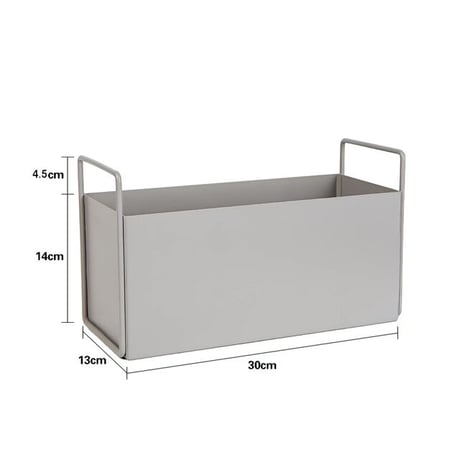 box-03010　アイアン ハンドル付き 収納ボックス