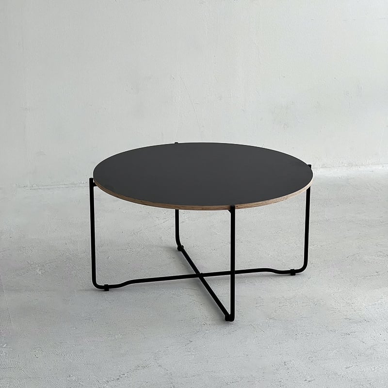 パモウナ TU Circle リビングテーブル 直径68cm ブラック リビングテーブル TU 商品情報 | 家具・インテリアの【パモウナ】