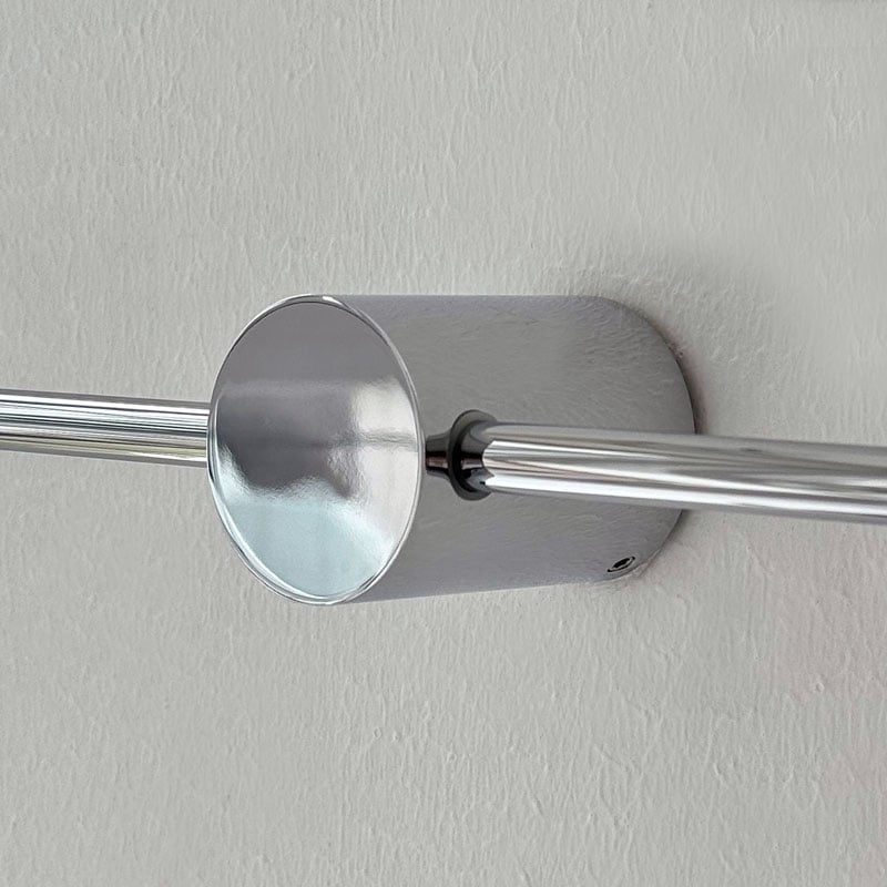 wall-03073 シルバー スライド ライン タオルハンガー 40cm wall-03073 シルバー スライド ライン タオルハンガー 40cm