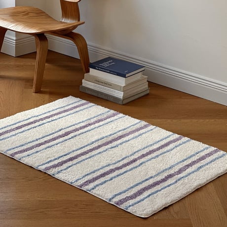 rug-03081　シックシンストライプ ラグ 80×120cm