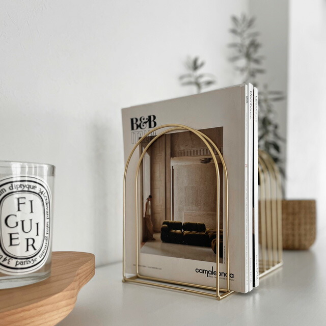 magazinerack-03010 Arch アイアン ブックスタンド マガジンラック ゴー