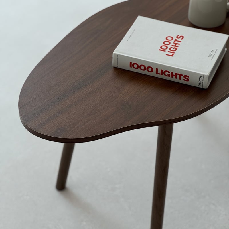 table-03203 Wave コーヒーテーブル 80×40cm | ART OF BLACK