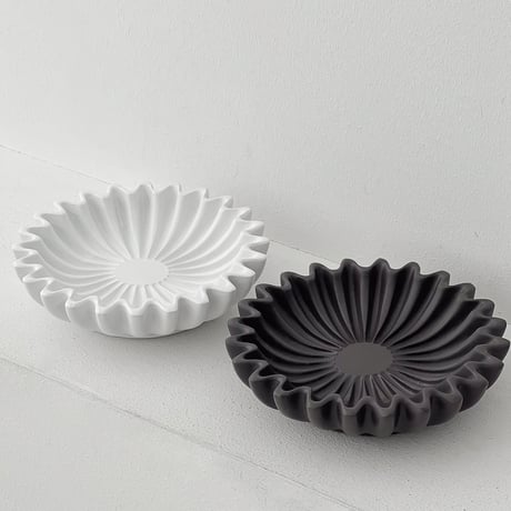 plate-03107　ラッフル ボウル プレート