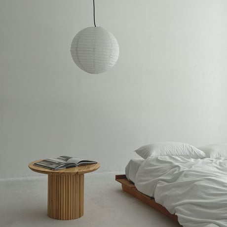 予約販売6月下旬～7月上旬頃発送予定　light-03179　ホワイト Rice Paper Shade Small 40cm 和紙 ペンダントライト