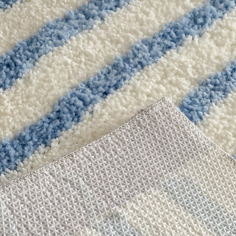 ラグ rug-03073 カラー ストライプ ラグ 80cm×120cm | ART OF BLACK