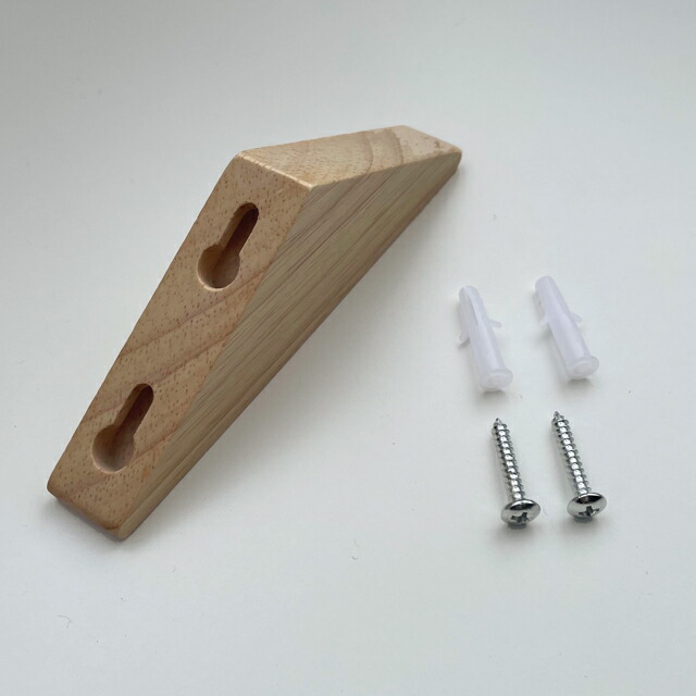 wall-03035 ウッド 無垢材 フック ウォールフック 2cm×8cm×14cm 壁飾り