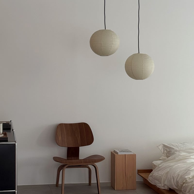 和の灯り light-03369 生成り色 Rice Paper Shade Small 30cm 和紙