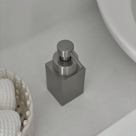 soapbottle-03043　泡タイプ ステンレス ソープディスペンサー 詰め替えボトル 200ml