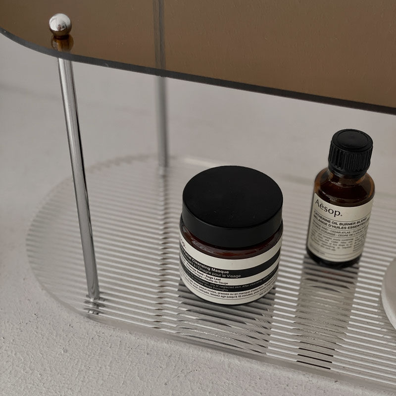 rack-03027 ripple アクリル 2段 ディスプレイ ラック | ART OF