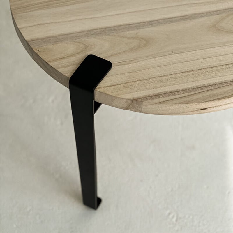 table-03072 straight アイアンレッグ ラウンド ウッド ロー table-03072 straight アイアンレッグ ラウンド ウッド ロー