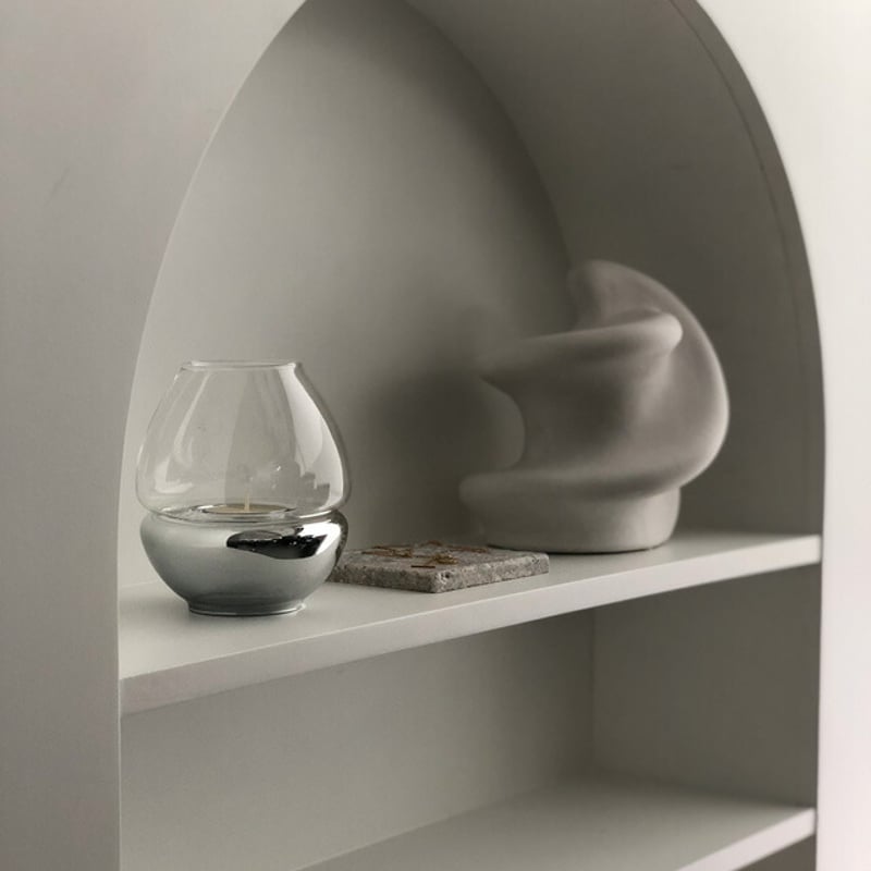 candle-03066 gyelan ガラス キャンドルホルダー | ART OF BLACK