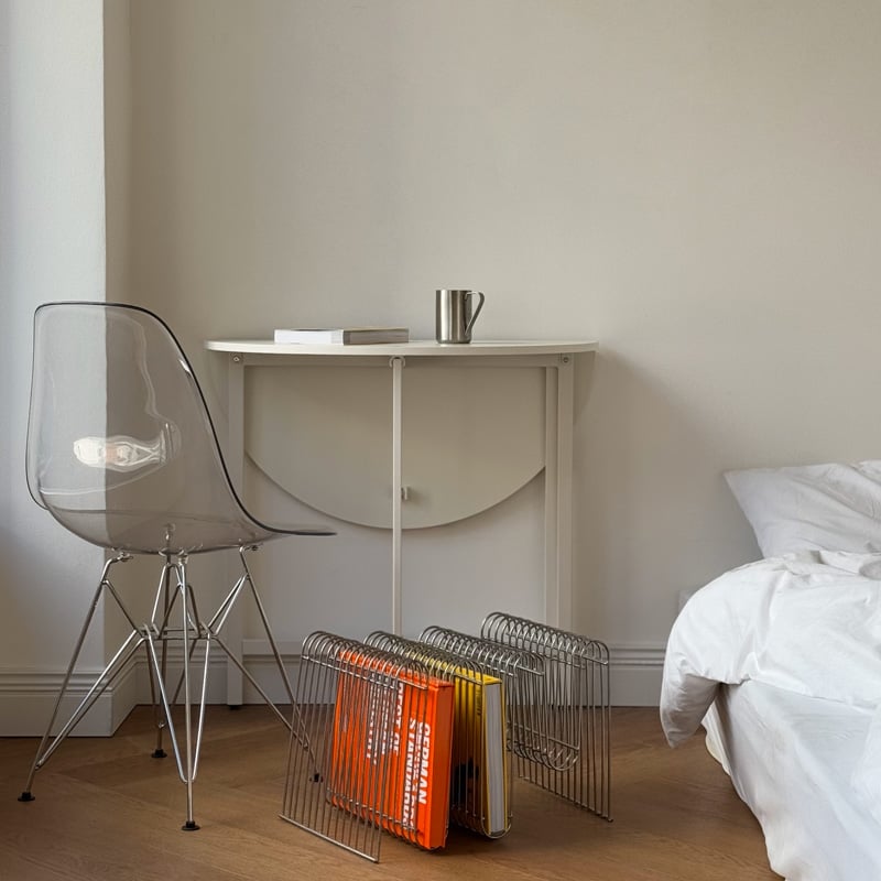 table-03175 ラウンド 折り畳みテーブル 80cm ホワイト | ART OF