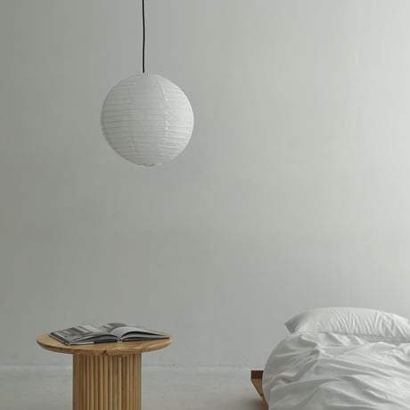 予約販売6月下旬～7月上旬頃発送予定　light-03179　ホワイト Rice Paper Shade Small 40cm 和紙 ペンダントライト