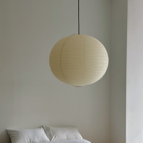 light-03288　生成り色 Rice Paper Shade Large 60cm 和紙 ペンダントライト