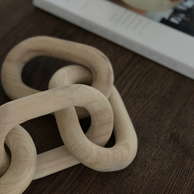 objet-03066 rustic ウッド チェーンオブジェ | ART OF BLACK objet-03066 rustic ウッド チェーンオブジェ | ART OF BLACK