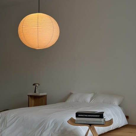 light-03288　生成り色 Rice Paper Shade Large 60cm 和紙 ペンダントライト