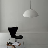 light-03304　Semicircle Rice Paper Shade 和紙 ペンダントライト