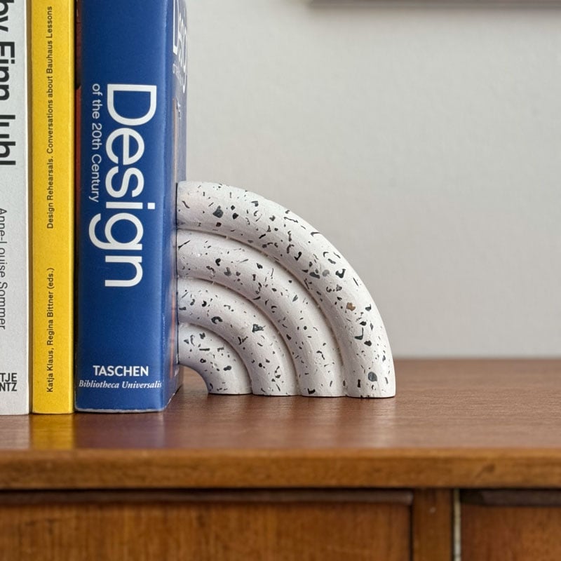 interior-03212 テラゾー ブックエンド rainbow 1個売り | ART O