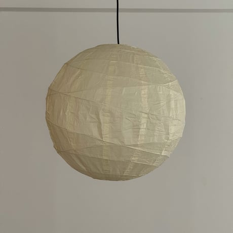 light-03381　生成り色 Spiral Rice Paper Shade 60cm 和紙 ペンダントライト