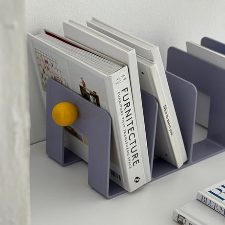 magazinerack-03031　ボールハンドル アクリル ブックスタンド