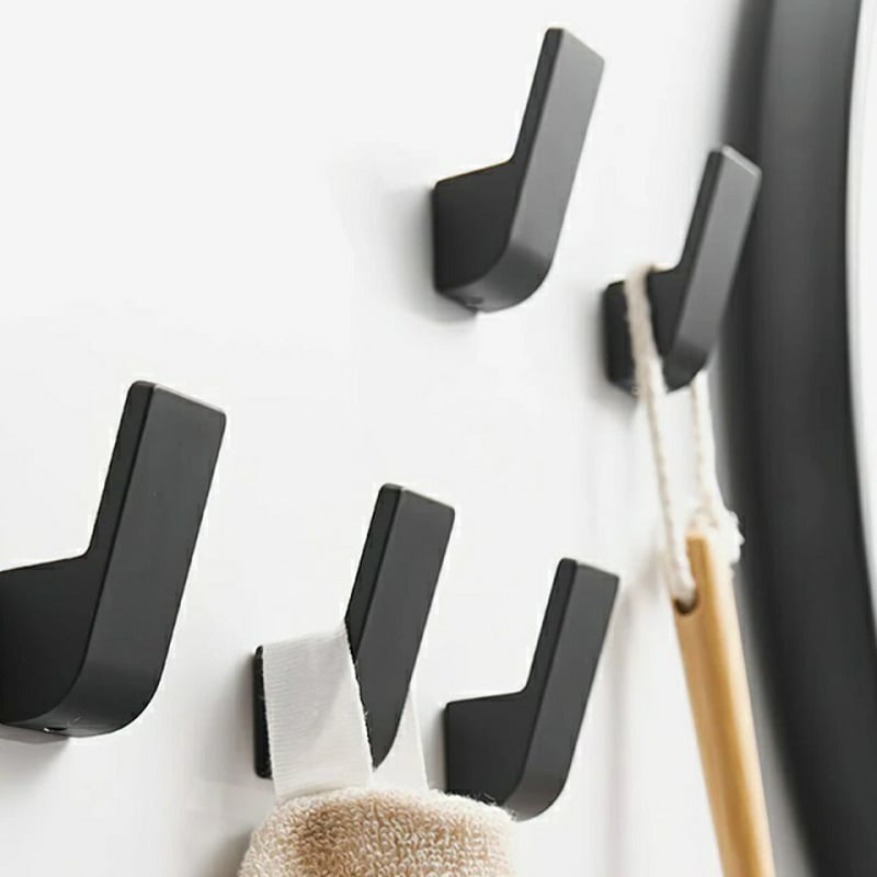 wallhook-03001 Jフック ウォールフック マットブラック | ART