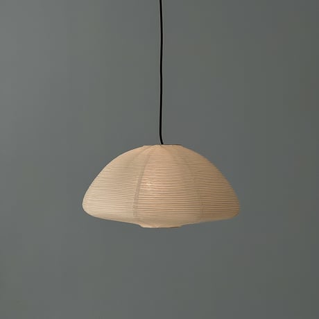 light-03304　Semicircle Rice Paper Shade 和紙 ペンダントライト